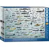 Eurographics Puzzle Évolution de l'aéronautique Militaire (2000 pièces)