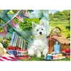 Pièces XXL - Scottie Dog Picnic 500 Pièces  Eurographics