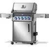 Barbecue à gaz Rogue PRO-S 425 + Sizzle Zone + Brûleur arrière - Inox