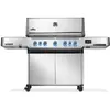 Napoléon Barbecue à gaz connecté   Prestige 665 RSIB   5 brûleurs principaux   surface de cuisson 94x46cm inox   Wi-Fi et Bluetooth