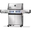 Barbecue à gaz Prestige 500 + Sizzle Zone + Brûleur arrière - Inox