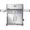 Barbecue à gaz Rogue PRO-S 625 + Sizzle Zone + Brûleur arrière - Inox