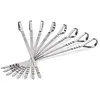 Napoleon Multifonctions Acier Inoxydable brochettes, Argent, 33,5 x 2 x 1 cm, 1 ML, 70015