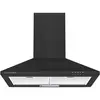 Ciarra cbcb6201-ow hotte 60cm 370m³/h 3 vitesses surface mate noir