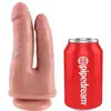 Gode double Pipedream Double Penetrator King Cock Naturel