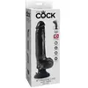 Pipedream Vibromasseur Ventouse avec Testicules 22,9 cm King Cock