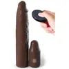 PIPEDREAMS | Pipedreams Sleeve 22,86 Cm + 7,62 Cm Plug Remote Brown