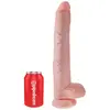 Gode XXL avec Testicules 35,6 cm King Cock