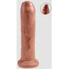 Gode avec Prépuce Uncut King Cock 17,8 cm