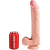 Pipedream Gode XXL avec Testicules 30,5 cm Triple Density King Cock Plus 3D
