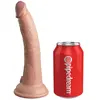 Pipedream King Cock Elite KCE 7 LUMIÈRE DE COQUE DE DENSITÉ À DEUAL Clair Taille Unique