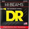Jeu de cordes guitare basse DR Hi-Beam Medium-Lite MLR45