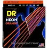 Merkloos / Sans marque Jeu de cordes guitare électrique DR Neon Medium orange NOE10 10-46