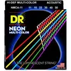 Dr Strings NMCA-11 Neon MULTI-color HI-def 11-50 Jeux de cordes folk 011