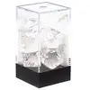 Jeu de rôles Chessex Set de 7 dés Transparent et Blanc