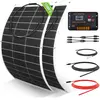 Eco-worthy - Kit de base de panneau flexible solaire 260W 12V avec con...