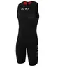 Combinaison néoprène Zone3 Streamline Sleeveless Swim Skin noir rouge - M
