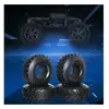 128mm pneu de roue en caoutchouc de 2,2 pouces pour 1/10 rc rock crawl...