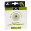 Bracelet anti-moustiques Pharmavoyage Kaki