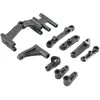 Servo Mount, Steering Servo Set Plastic: Baja Rey