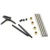 Set d'axes de suspensions et d'axes de fusées (10) pour Ten T Losi