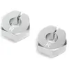 Losi Clamping Rear Wheel Hexes, Aluminum : 22S