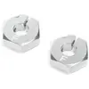 Losi Clamping Front Wheel Hexes, Aluminum : 22S