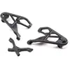 Front Shock Tower Set: Super Rock Rey Losi