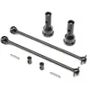 Team Losi Racing Rear CV Driveshaft Set Deep Yoke 2 8X8XE TLR242035 Parts