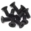 Flat Head Screws, Stl, BO, M4 x 10mm (10) - Losi
