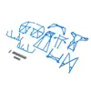 Losi Cage Set Complete Blue LMT LOS241046 Parts