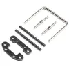 Front Hinge Pin & Brace Set: SuperRockRey