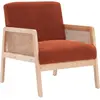 HOMIFAB Fauteuil Mani rouille