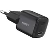 AUKEY - Chargeur Mini USB-C Power Delivery 20W - Noir