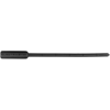 Sons Électro Flexibles en Silicone Noir 5 mm pour Electro-Stimulation