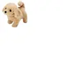 Peluche Teddy Chien Sy37 18cm Peut Aboyer Et Marcher Avec La Queue_Or