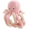 peluche mignon poulpe animaux marins 18cm-Rose