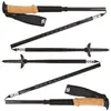 Black Diamond - Alpine Carbon Z - Bâtons de randonnée taille 100 cm, carbon