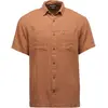 Black Diamond - Scenic Route SS Shirt - Chemise homme Clay / Saffron -...
