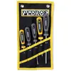 Pedro´s Outil Screwdriver Set With Pouch 5 Units