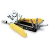 Pedros Trousse Multi-Outil Pedros Rx Micro-20 - Jaune / Argenté