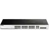 D-Link DGS-1210-24 Géré L2 Gigabit Ethernet (10/100/1000) 1U Noir