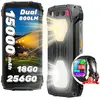Blackview BV7300 Smartphone Robuste 6.67" 256Go 50MP 15000mAh Noir ave...