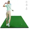COSTWAY Tapis d Entraînement de Golf 1,5 x 1m avec 2 Positions de Tee ...