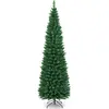 COSTWAY Sapin de Noël Artificiel 210 cm 700 Branches Support en Métal ...