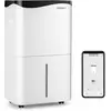 COSTWAY Déshumidificateur Portable 50L Giantex pour Pièces jusqu'à 100m²