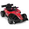 COSTWAY Voiture Électrique 12V7Ah pour Enfants 3 - 7 Ans, F1 Racing, 2...