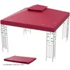 COSTWAY Toile de Rechange pour Pavillon 3x3m en Polyester Toile Double...