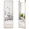 COSTWAY Miroir Mural-Miroir à Suspendre sur Porte, 120 x 37 CM, Miroir...