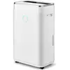 GOPLUS Déshumidificateur 25L/JourDéshumidificateu électrique avec Réservoir dEau 65 LMinuterie 24H&2 Vitesse du Vent
